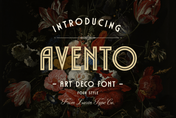 Avento: An Art Deco Font for Timeless Business Branding