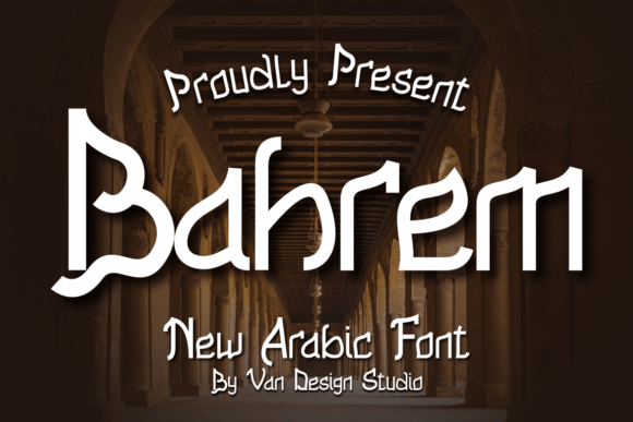 Bahrem: The Enchanting Display Font for Your Crafts & Products