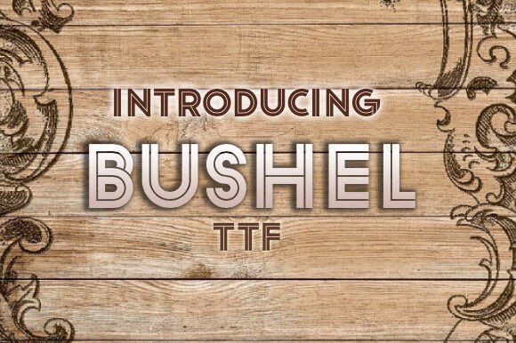 Bushel: A Calm Retro Typeface for Editorial Moods