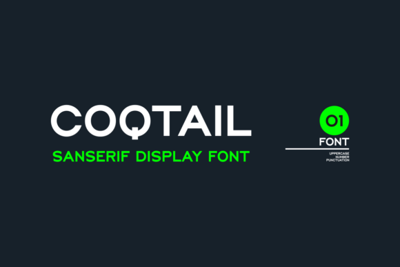 Coqtail: A Clean Display Font for Modern Web Design