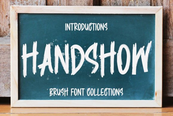 Handshow: A Display Font with Character and Craft