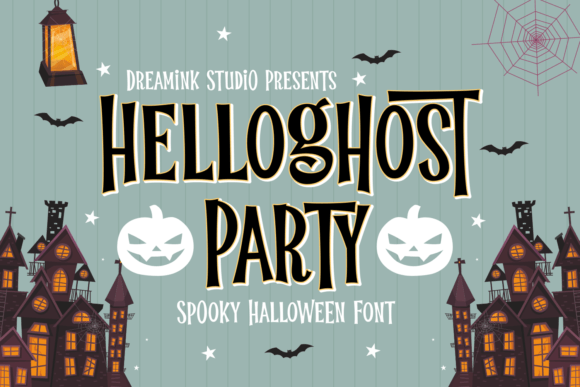 Helloghost Party: A Halloween Display Font for Campaigns That Stand Out