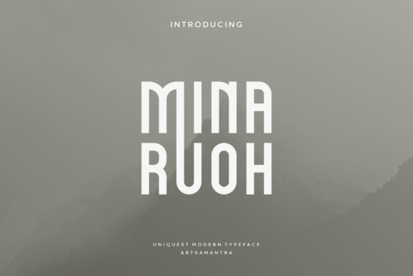 Minaruoh: A Display Font for Elegant Editorial Projects