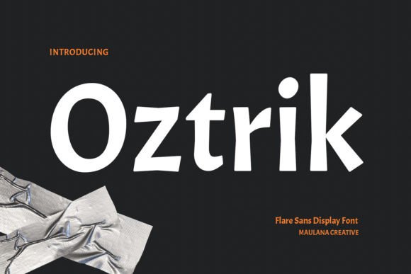 My Experience Using Oztrik Font for Business Branding