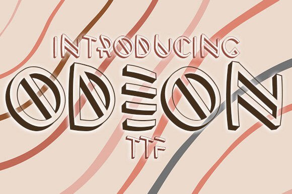 My Hands-On Review of Odeon, an Elegant 3D Display Font