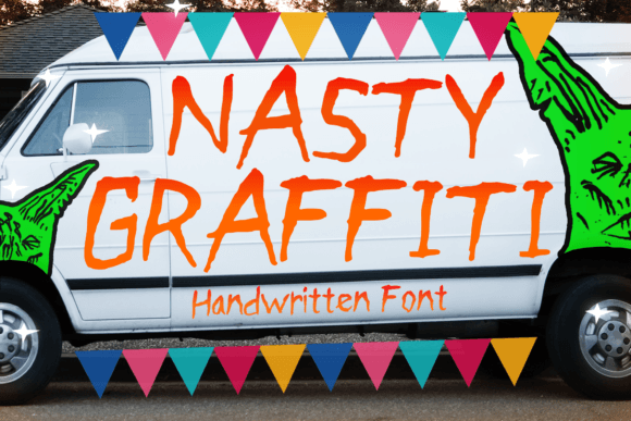 Nasty Graffiti: The Edgy Font That Makes Campaigns Stand Out