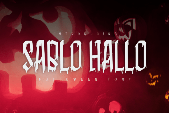 Sablo Hallo: A Haunting Display Font for Editorial Atmosphere