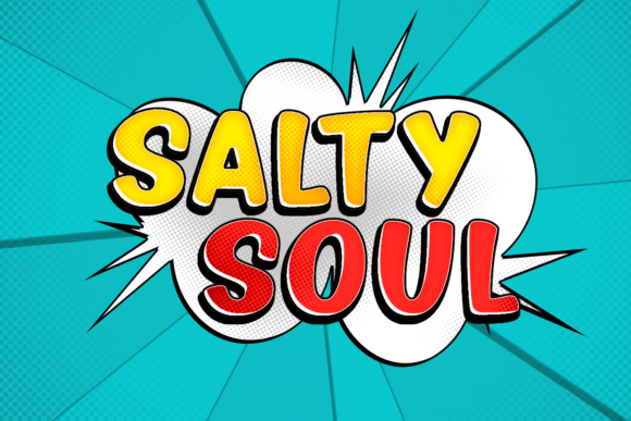 Salty Soul: The Charming Display Font for Editorial Projects