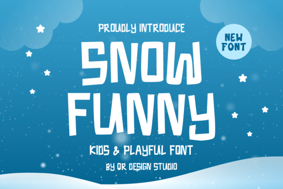 Snow Funny: The Display Font That Made My Business Feel Cohesive