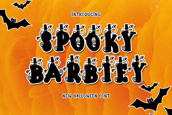 Spooky Barbiey: An Editorial Font for Graceful Impact