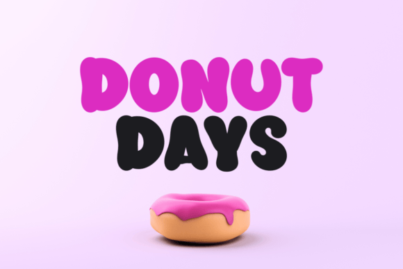 The Donut Days Font: Your Key to Consistent and Playful Branding