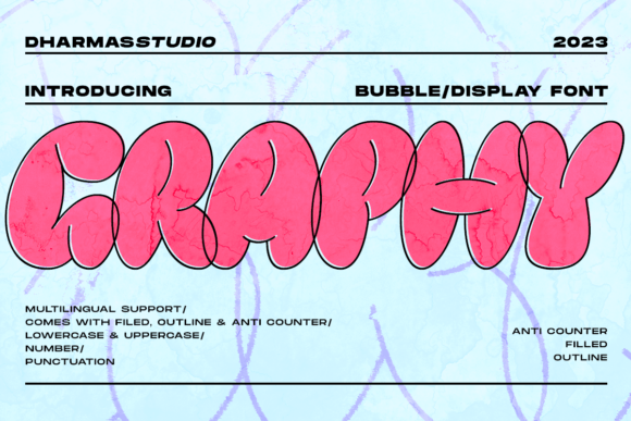 The Graphy Font for Modern Marketing Visuals