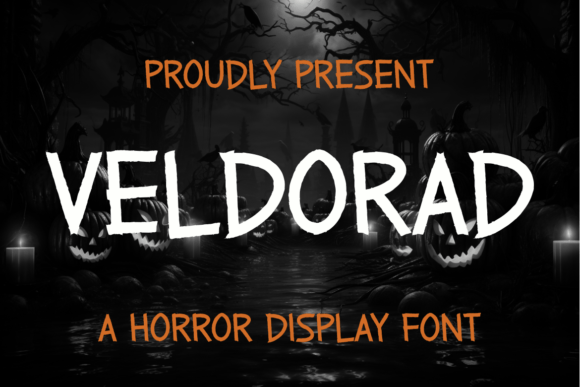 Veldorad: A Halloween Font for Campaigns That Demand Mystery