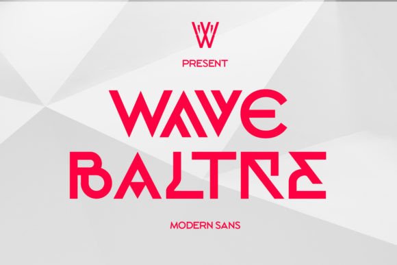 Wave Baltre: A Modern Font for Digital Brand Impact